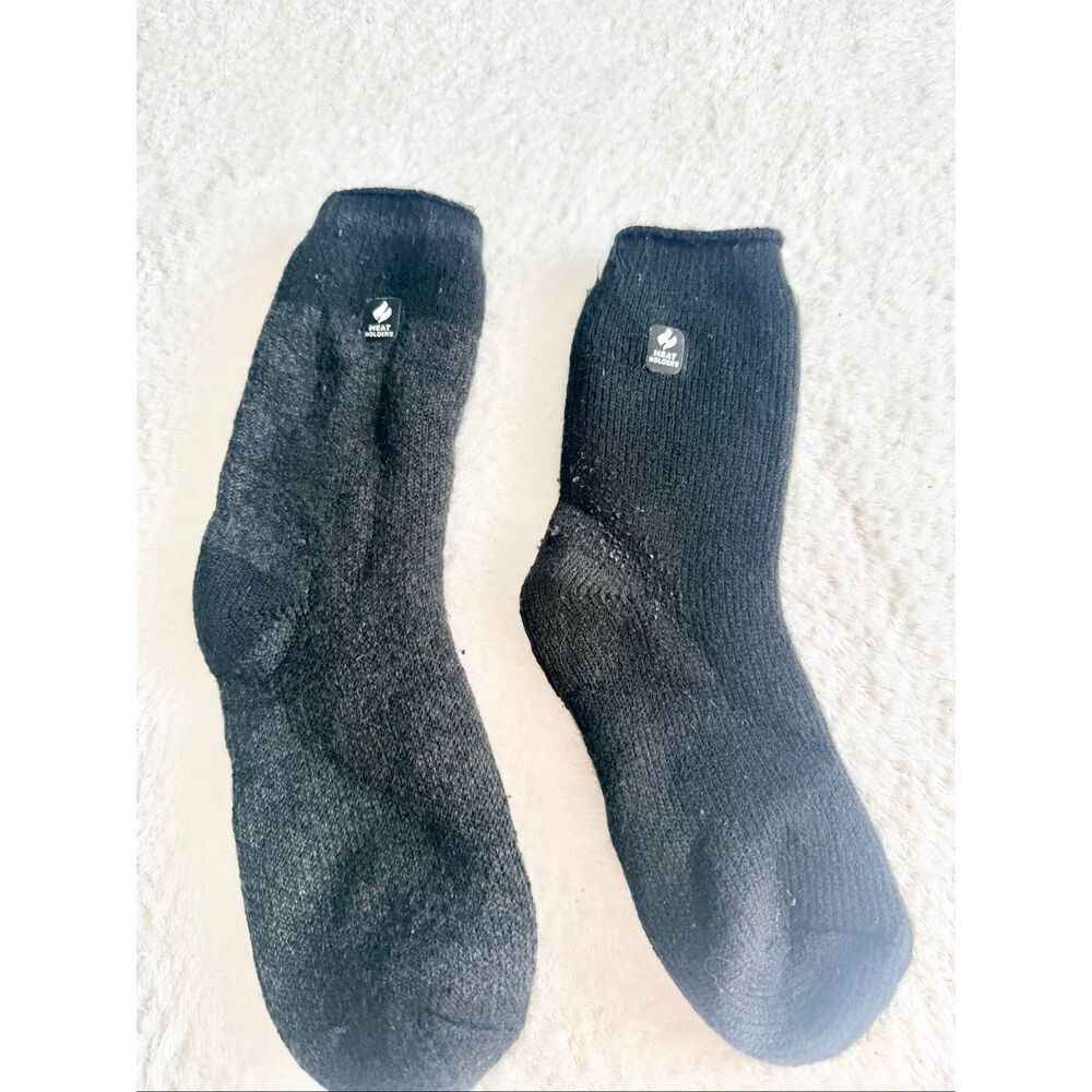 Black heat holder socks - great for winter activities women’s